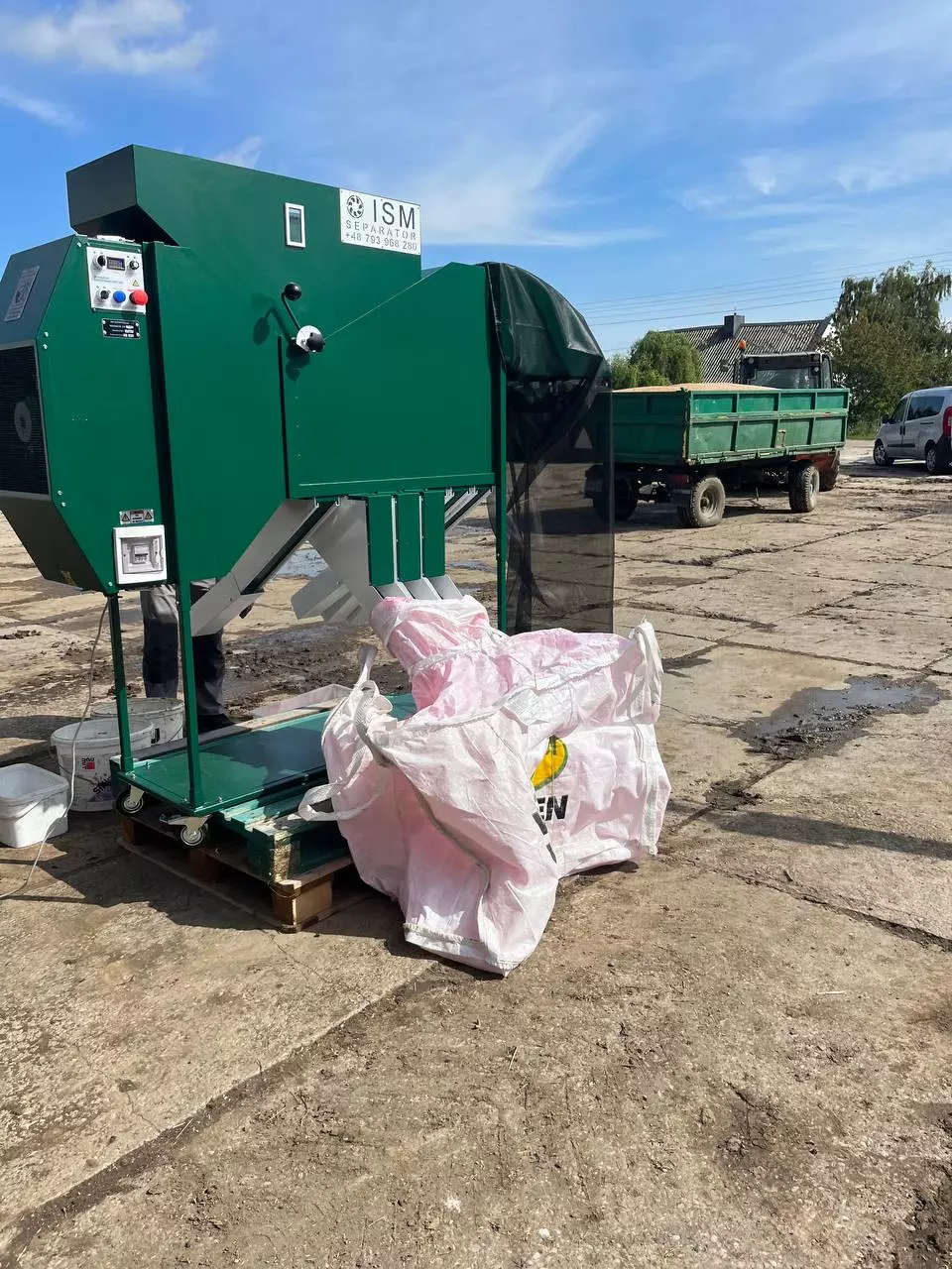 Kup separator ziarna ISM-10 do czyszczenia i kalibracji. 