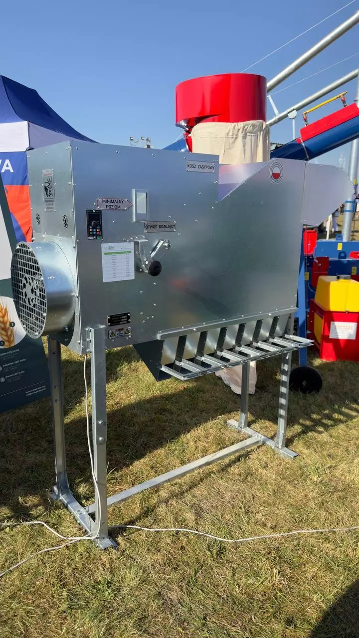 ISM-3 grain winnower – grain cleaning and calibration