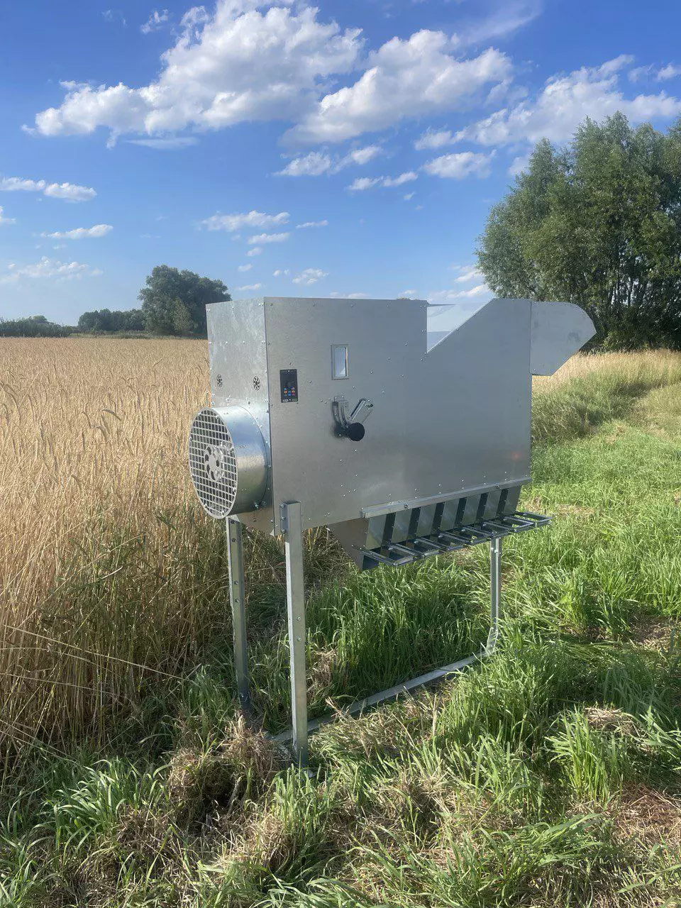 ISM-3 grain winnower – grain cleaning and calibration